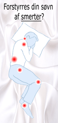 Forstyrres din søvn af smerter?