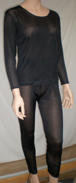 Silke skiundertøj 100% silke