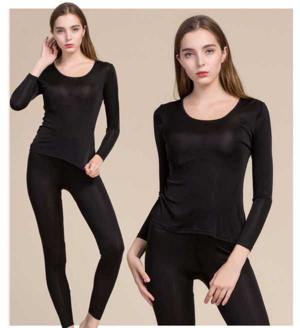 Silke skiundertøj 100% silke