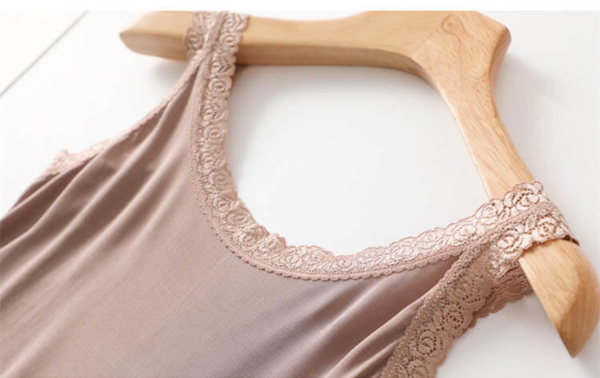 Silke undertrøje Khaki, 100% Silke