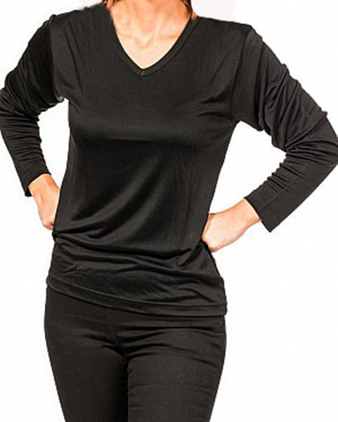 Silke tshirt langærmet unisex