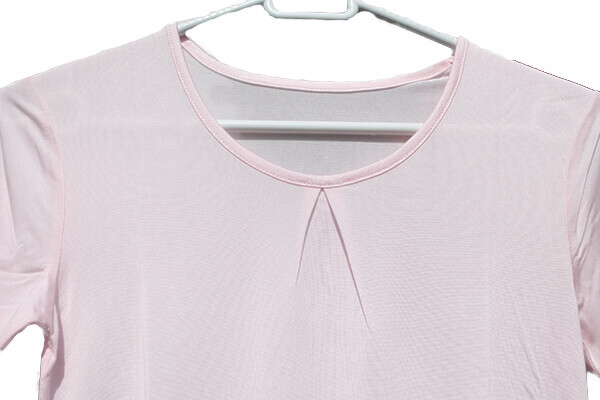 Silke tshirt lange ærmer pige 100% silke