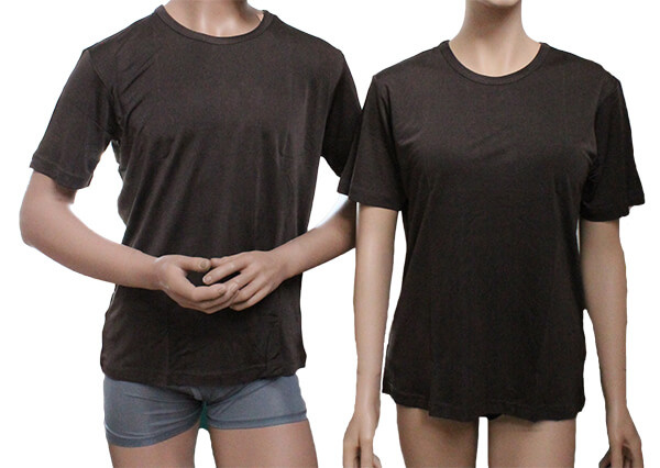 Silke tshirt unisex 100% silke