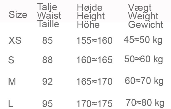 Silke leggings Termo, 100% silke fyld, Indvendig 100% silke, udvendig modal