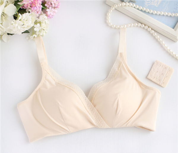Silke BH 100% silke m. fyld