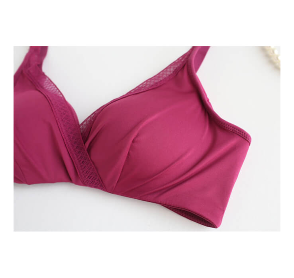 Silke BH 100% silke m. fyld