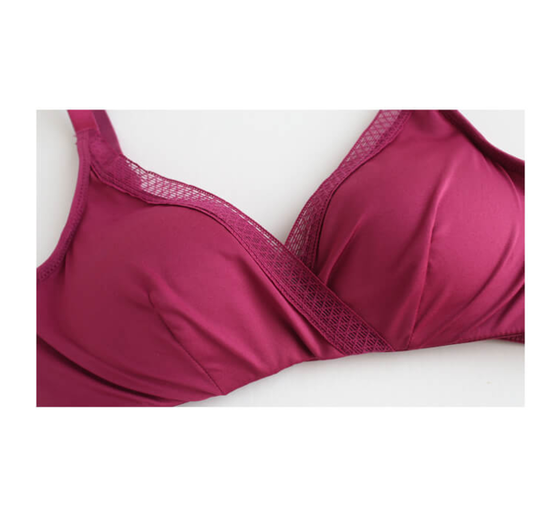 Silke BH 100% silke m. fyld