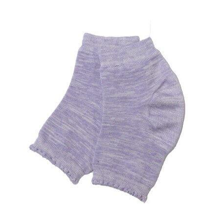 Spa HælSupporter 50% silke, Lavendel. Velegnet til ru hæle og ømme led