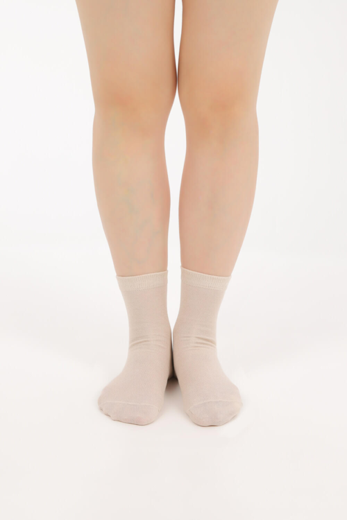 Silke strømper 100% silke Beige