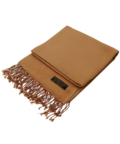 Pashmina tørklæde 70% cashmere-30% silke peanut