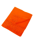 Pashmina tørklæde 70% cashmere-30% silke orange