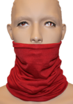 Silke Halsvarmer rød, 100% Silke 67cm lang
