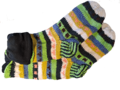 100% uld Hyggesokker FairTrade Nepal med fleece foer