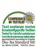 Øko-Tex Standard 100 Certificeret