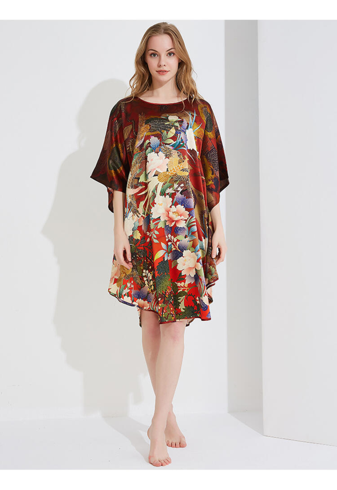 SilkeNatkjole BatWing Phoenix Peony