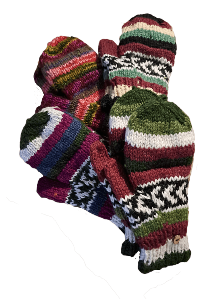 Uldluffer Håndstrikket